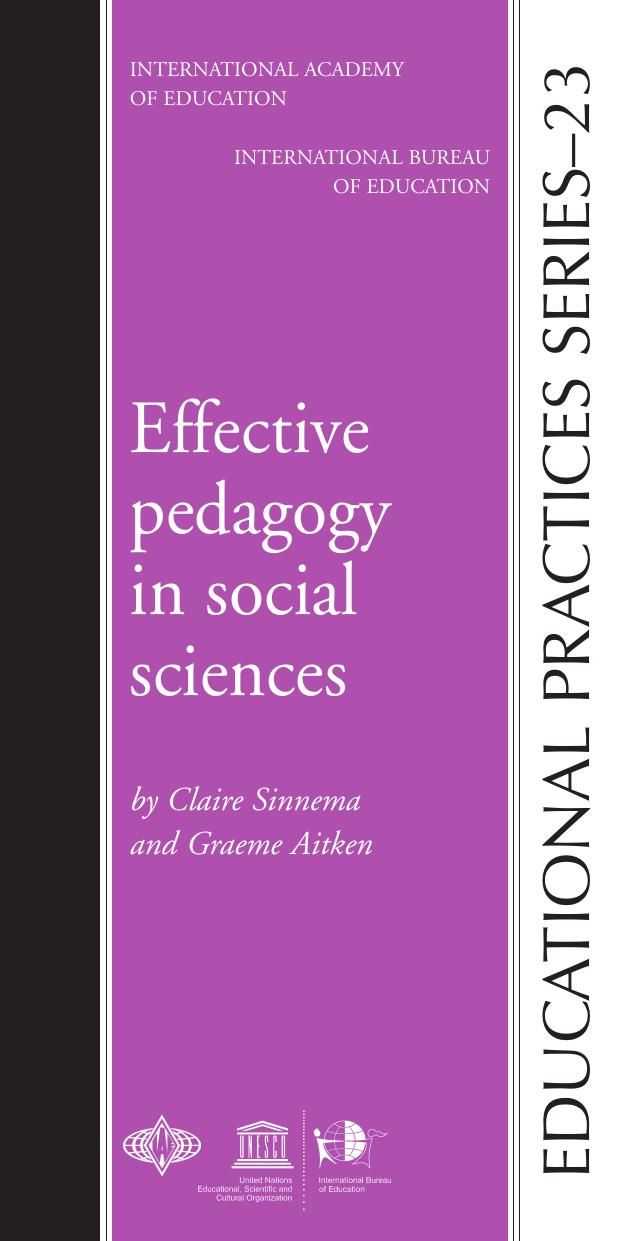 Effective Pedagogy In Social Science